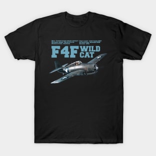 F4F Wildcat | WW2 Plane T-Shirt